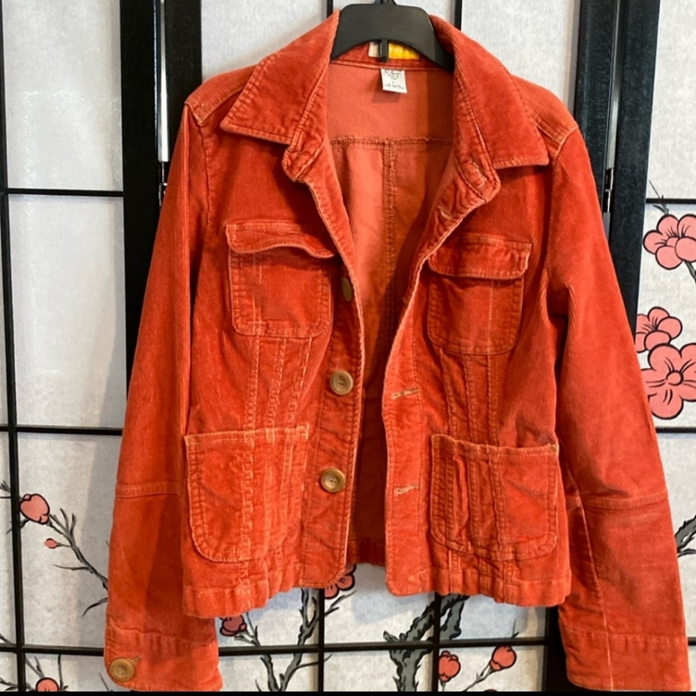 Beautiful orange lighter weight jacket